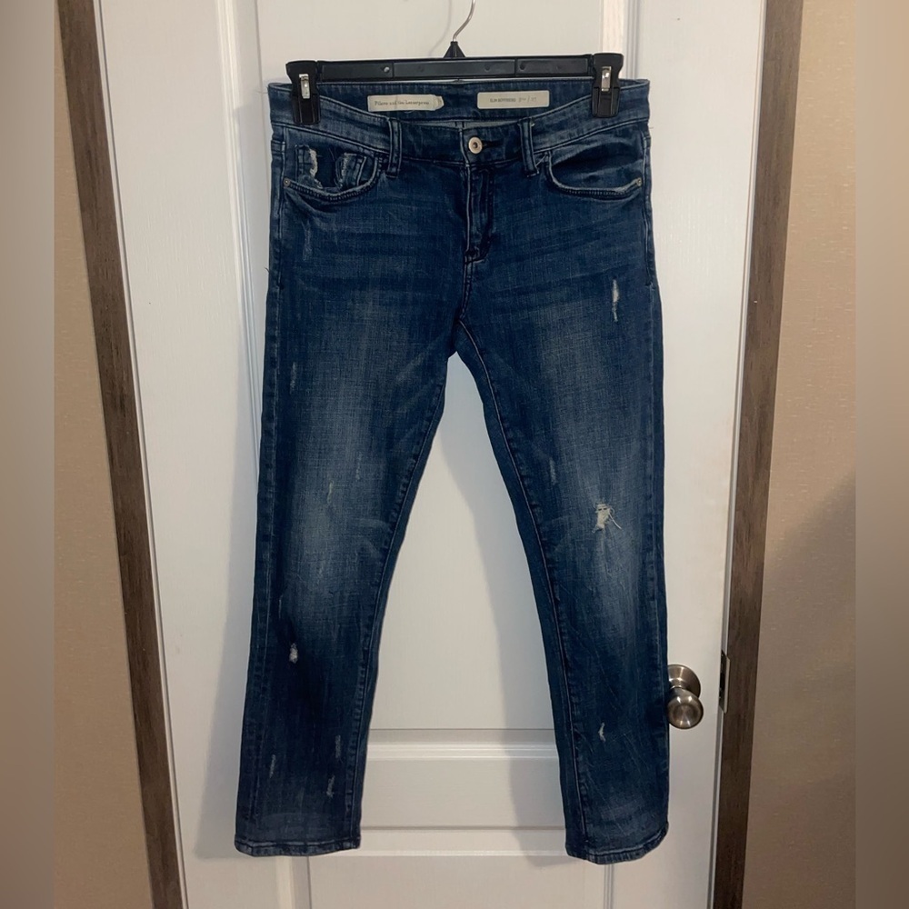 Pilcro and The‎ Letterpress Boyfriend Slim Jeans Size 27